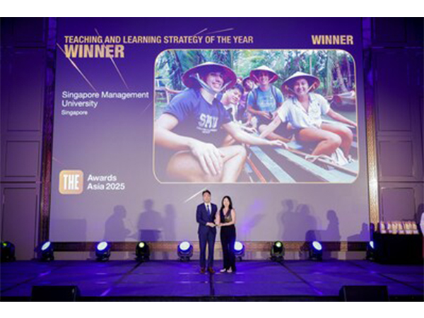 SMU wins prestigious THE Awards Asia 2025 – Teaching & Learning Strategy of the Year