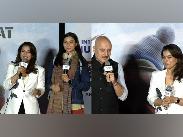 Kajol, Shubhangi, Anupam Kher (Image source/ANI)