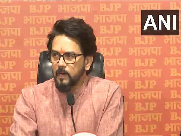 Former Union Minister and BJP MP Anurag Thakur (File photo/ANI)
