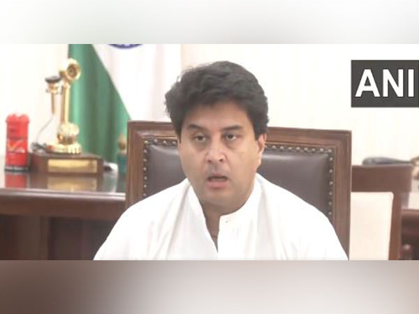 Union Minister of Communications Jyotiraditya Scindia (Photo/ANI)