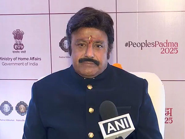  Veteran actor  Nandamuri Balakrishna (Image source: ANI)