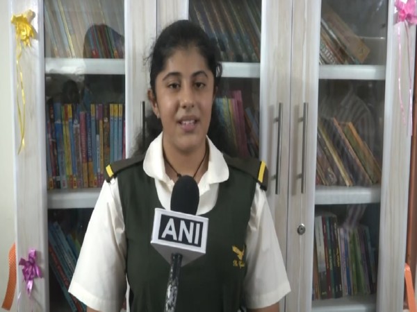 13-year-old philanthropist and changemaker Akarshana Sathish (Photo/ANI)