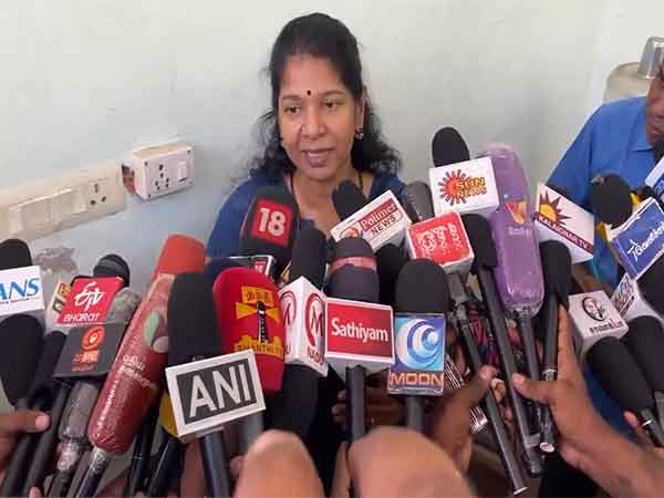 DMK MP, Kanimozhi Karunanidhi (Photo/ANI) 