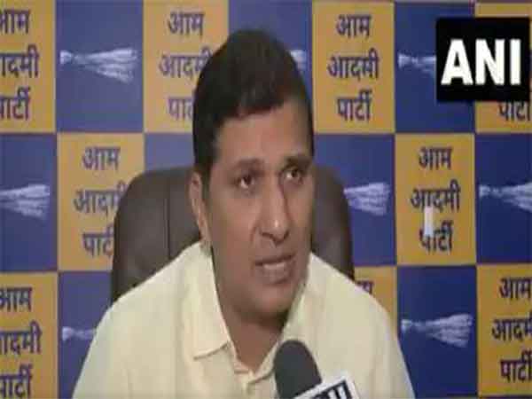  AAP Delhi President Saurabh Bharadwaj (Photo/ANI) 
