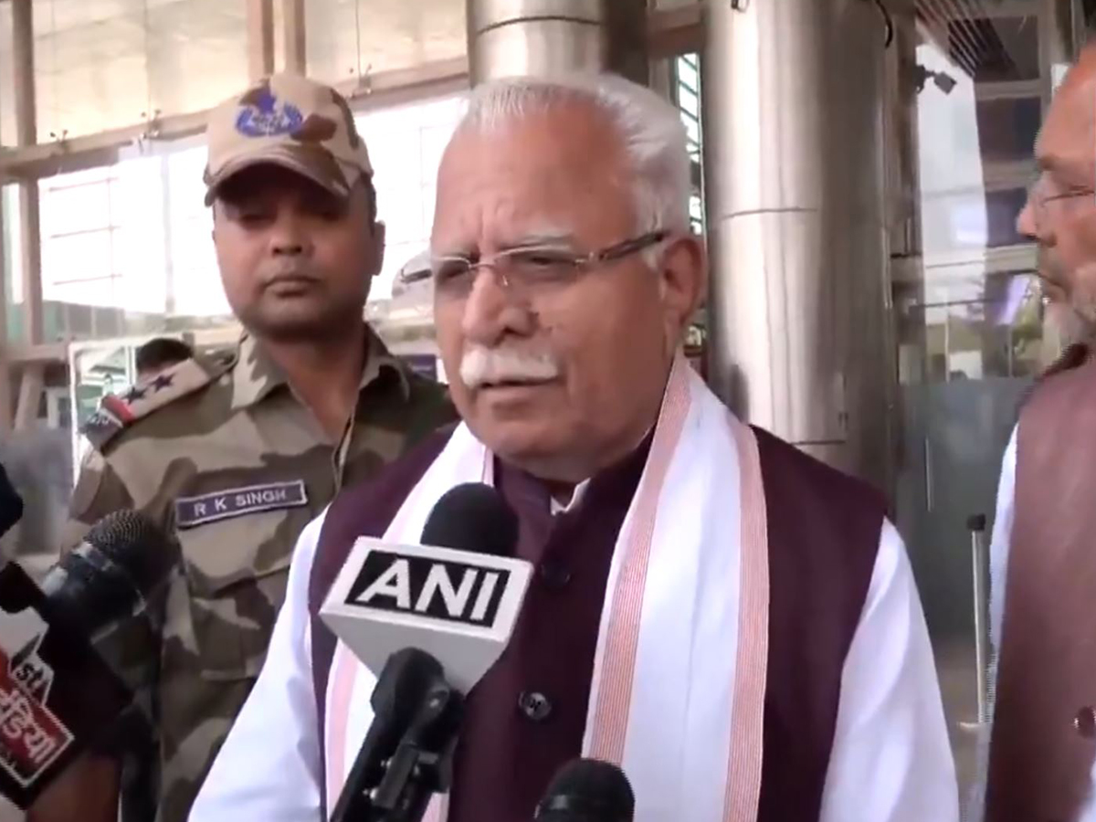 Union Minister Manohar Lal Khattar (Photo/ANI) 