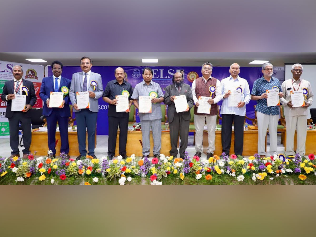 The souvenir was released by VIT Founder Chancellor Dr. G. Vishwanathan, with the first copy received by IEA Conference President Dr. A. Jothi Murugan