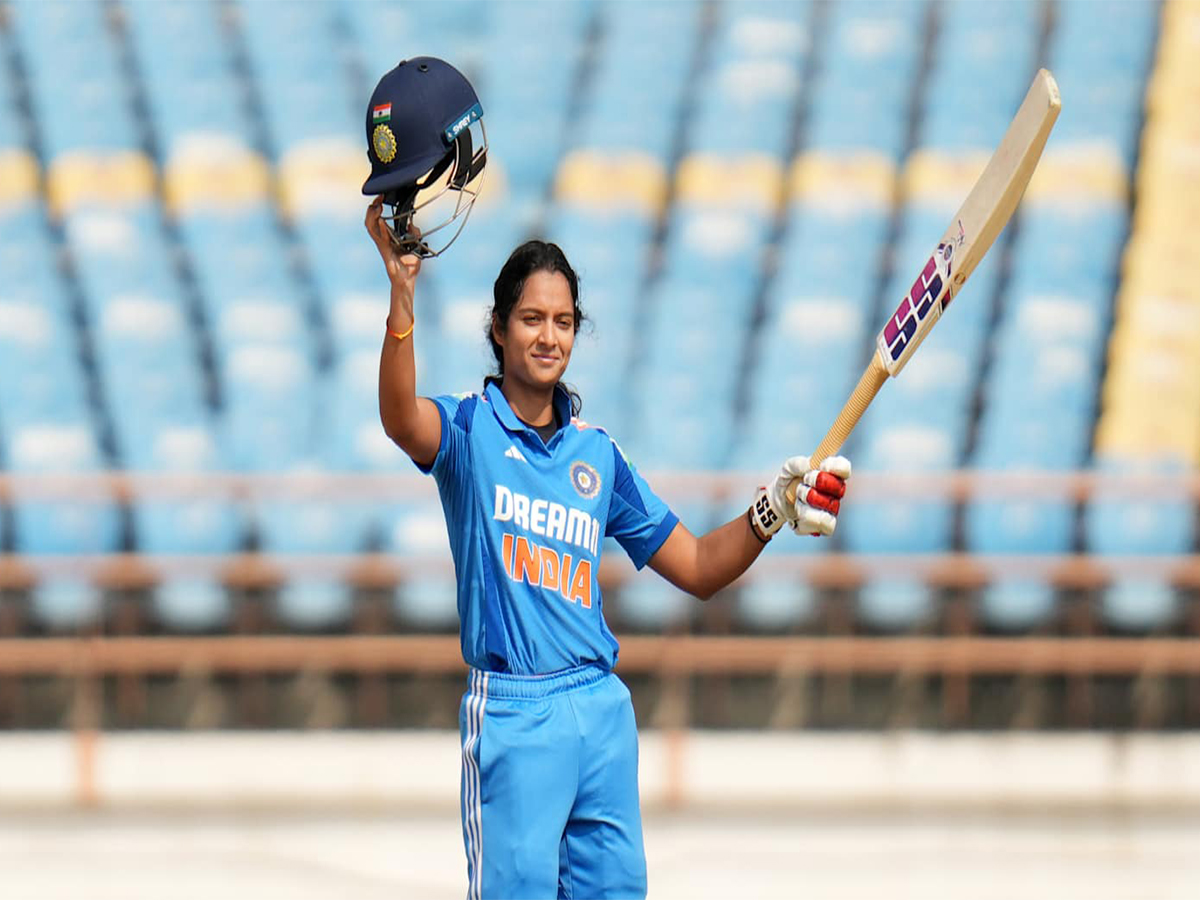 Pratika Rawal. (Photo- ICC)