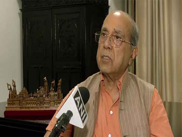 Nripendra Mishra, Chairman of the Construction Committee of Shri Ram Janmabhoomi Teerth Kshetra (Photo/ANI)