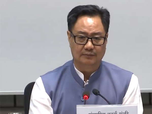 Union Minister Kiren Rijiju (File photo/ANI)