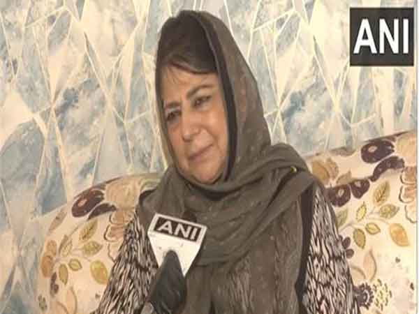 Former Jammu and Kashmir Chief Minister and PDP Chief Mehbooba Mufti (Photo/ANI)