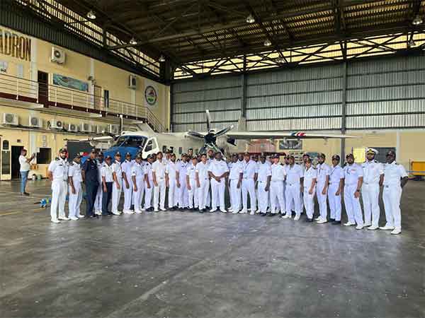 IOS Sagar concludes port call at Port Louis (Image Credit: Indian Navy)