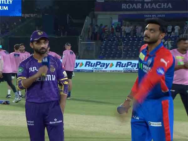Ajinkya Rahane (left) Axar Patel (right). (Photo: IPL) 