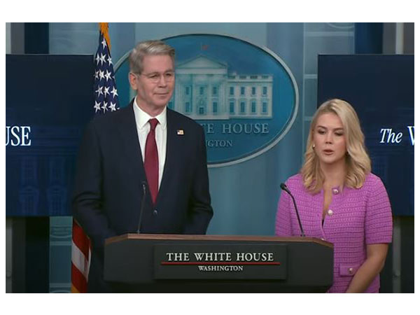 US Treasury Secretary Scott Bessent, White House Press Secretary Karoline Leavitt (Image Credit: YouTube/TheWhiteHouse)