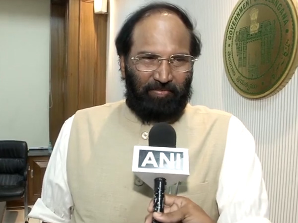 Telangana Minister for Irrigation, Food & Civil Supplies, Uttam Kumar Reddy (File Photo/ANI)