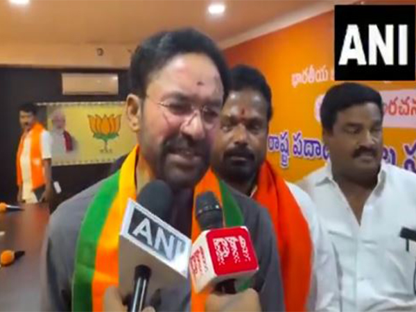 Union Minister and Telangana BJP president G Kishan Reddy (Photo/ANI)