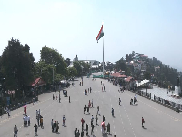 Tourists flock to Himachal to escape heat, but hill stations offer little respite amid rising temperatures (Photo/ANI)