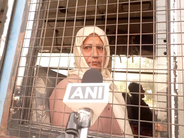 Pakistani national returning after cancellation of visa (Photo: ANI)