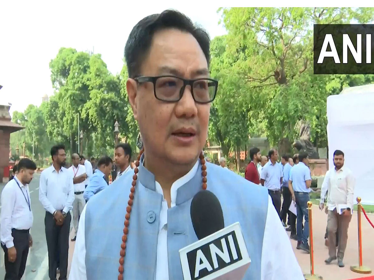 Union Minister Kiren Rijiju (Photo/ANI)