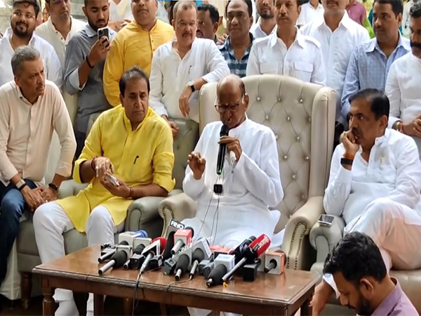 NCP (SP) chief Sharad Pawar (Photo/ANI)