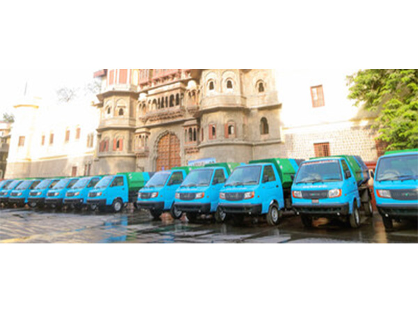 SWITCH IeV3 electric vehicles for the Indore Municipal Corporation for Waste Management