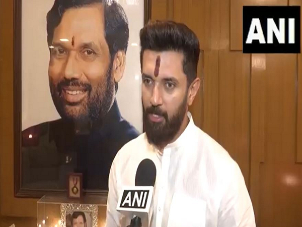 Union Minister Chirag Paswan. (File Photo/ANI)