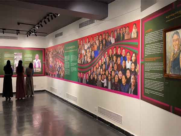 The Tibet Museum of the Tibetan government-in-exile hosting a temporary exhibition titled 