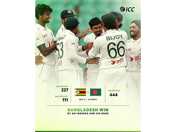 Bangladesh managed to level the series. (Photo- ICC X)