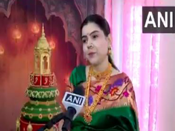 Cake artist Prachi Dhabal Deb (Photo/ANI)