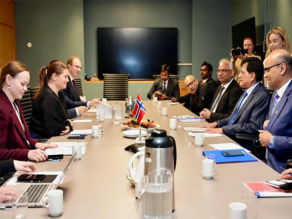 Goyal holds meeting with Cecilie Myrseth, Norway’s Minister of Trade and Industry (Photo/X/@PiyushGoyal) 