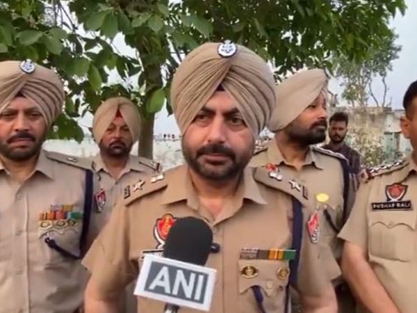 SSP Jalandhar (Rural) Harvinder Singh Virk (Photo/ANI)