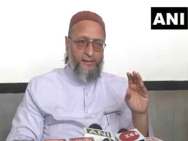 AIMIM chief and Hyderabad MP Asaduddin Owaisi (Photo/ANI)