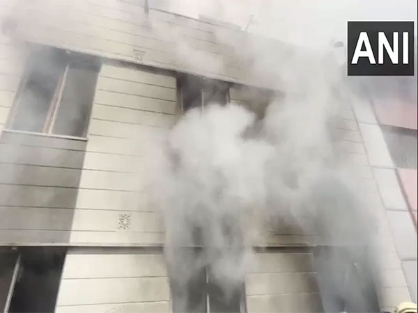 Four people were killed and at least four others injured after a massive fire broke out at Hotel Naaz (Photo/ANI)
