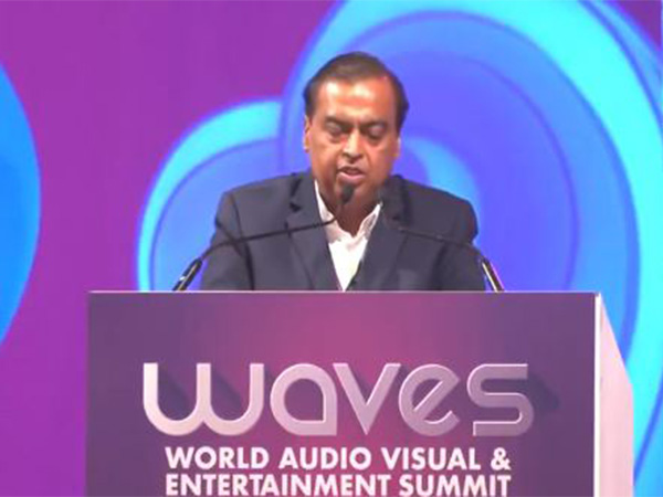 Mukesh D Ambani, Chairman & Managing Director, Reliance Industries Limited (File photo/ANI)