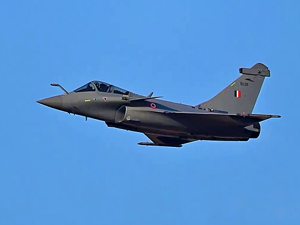 Indian Air Force's Rafale fighter jet. (Photo/ANI)