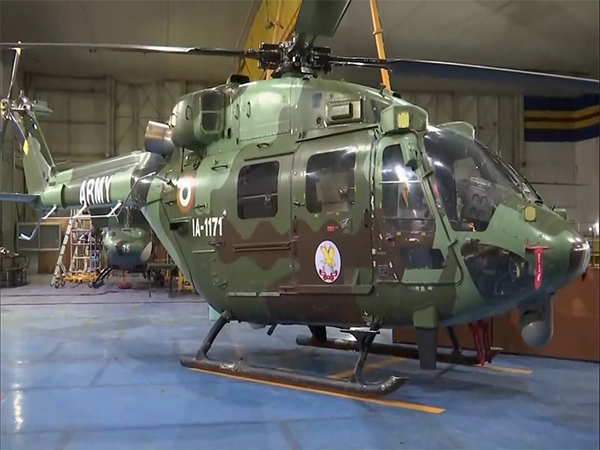 ALH Dhruv Helicopter (Photo: ANI)