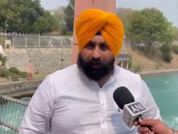 Punjab Minister and AAP leader Harjot Singh Bains (Photo/ANI)