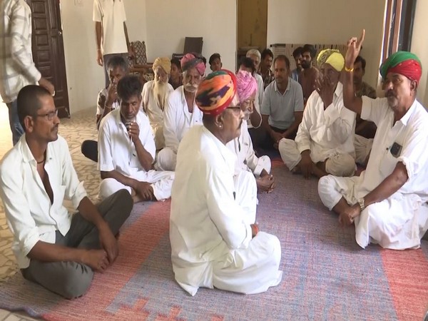  Rajasthan border villagers (Photo/ANI)