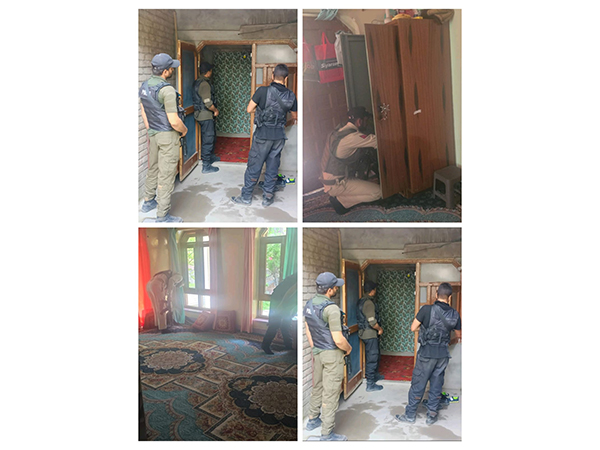 Srinagar Police has intensified searches across multiple locations in Srinagar (Photo/JK police)