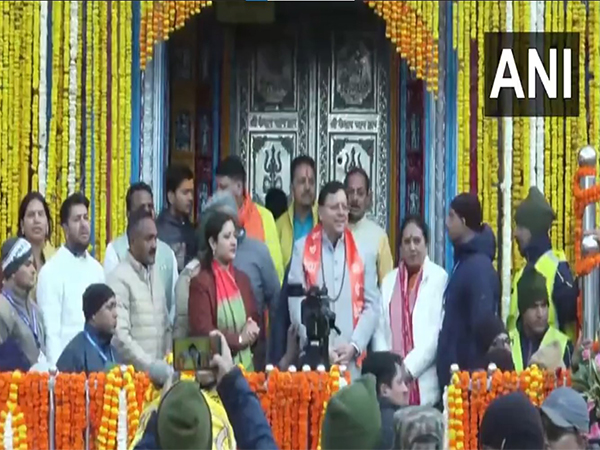 Portals of Kedarnath Dham opened for devotees (Photo: ANI) 