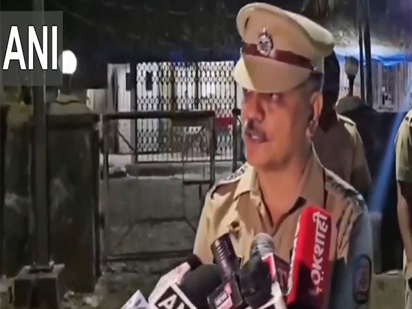 Senior police inspector Nitin Thackeray speaking with ANI about the combing operation (Photo/ANI) 