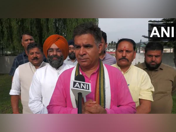  BJP leader Ravinder Raina  (Photo/ANI)