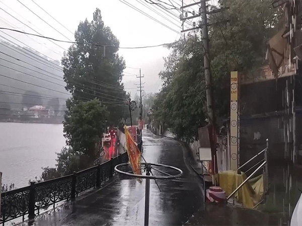 Sudden rains in Nainital drops temperature in Nainital (Photo: ANI) 