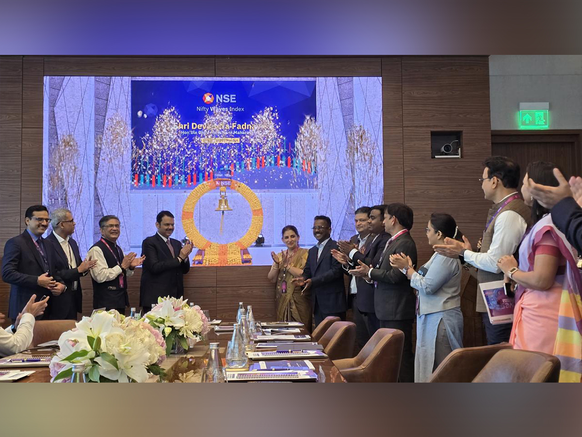 Nifty Waves Index launched at WAVES 2025 (Image: NSE)