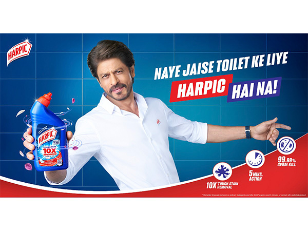 King of Lavatory Care Partners with King of Bollywood: Harpic Welcomes Shah Rukh Khan as Brand Ambassador