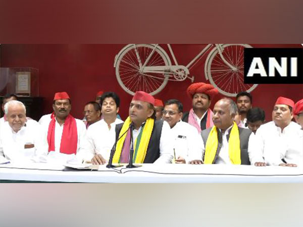 Samajwadi Party Chief Akhilesh Yadav (Photo/ANI)