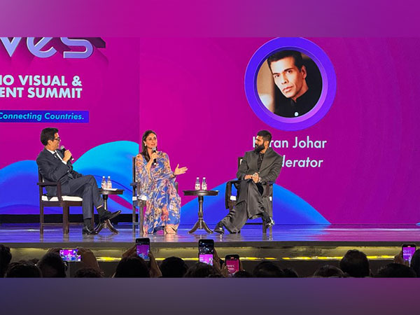 Kareena Kapoor, Karan Johar and Vijay Devarakonda (Photo/X/Pib India)