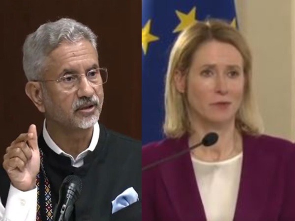 EAM S Jaishankar and European Commission Vice president Kaja Kallas (Image-ANI/X@Kajakallas)