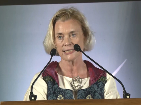 Norwegian Ambassador May-Elin Stener condemns Pahalgam terror attack during National Day event in Delhi. (Photo/ ANI)