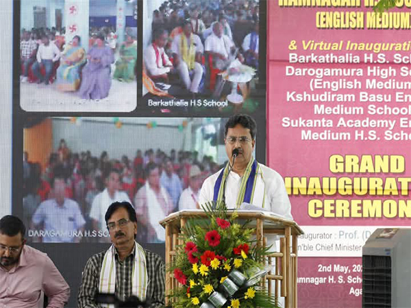 Tripura Chief Minister Manik Saha (Photo/ANI)