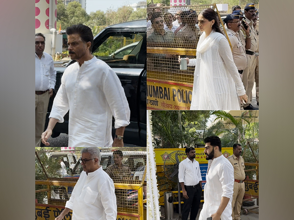 Anil Kapoor, Sonam Kapoor, Boney Kapoor, Arjun Kapoor (Photo/ANI)